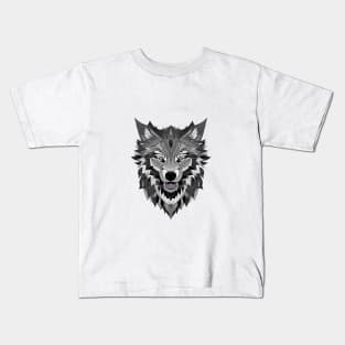 Trible Wolf Kids T-Shirt